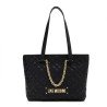 borsa quilted pu small shopper